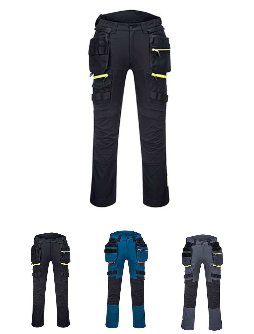 DX440  Portwest DX4 Detachable Holster Pocket Trousers  DX440  Portwest DX4 Detachable Holster Pocket Trousers